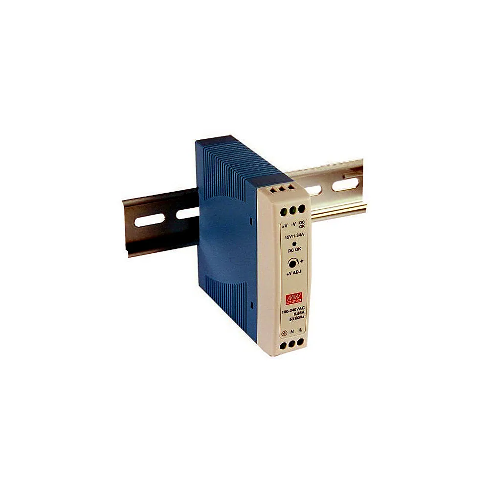 Блок живлення Mean Well MDR-40-5 на DIN-рейку 5V 6A 30W