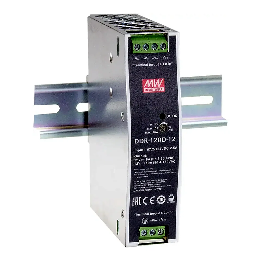 Блок живлення Mean Well DDR-120A-48 на DIN-рейку 48V 2.1A