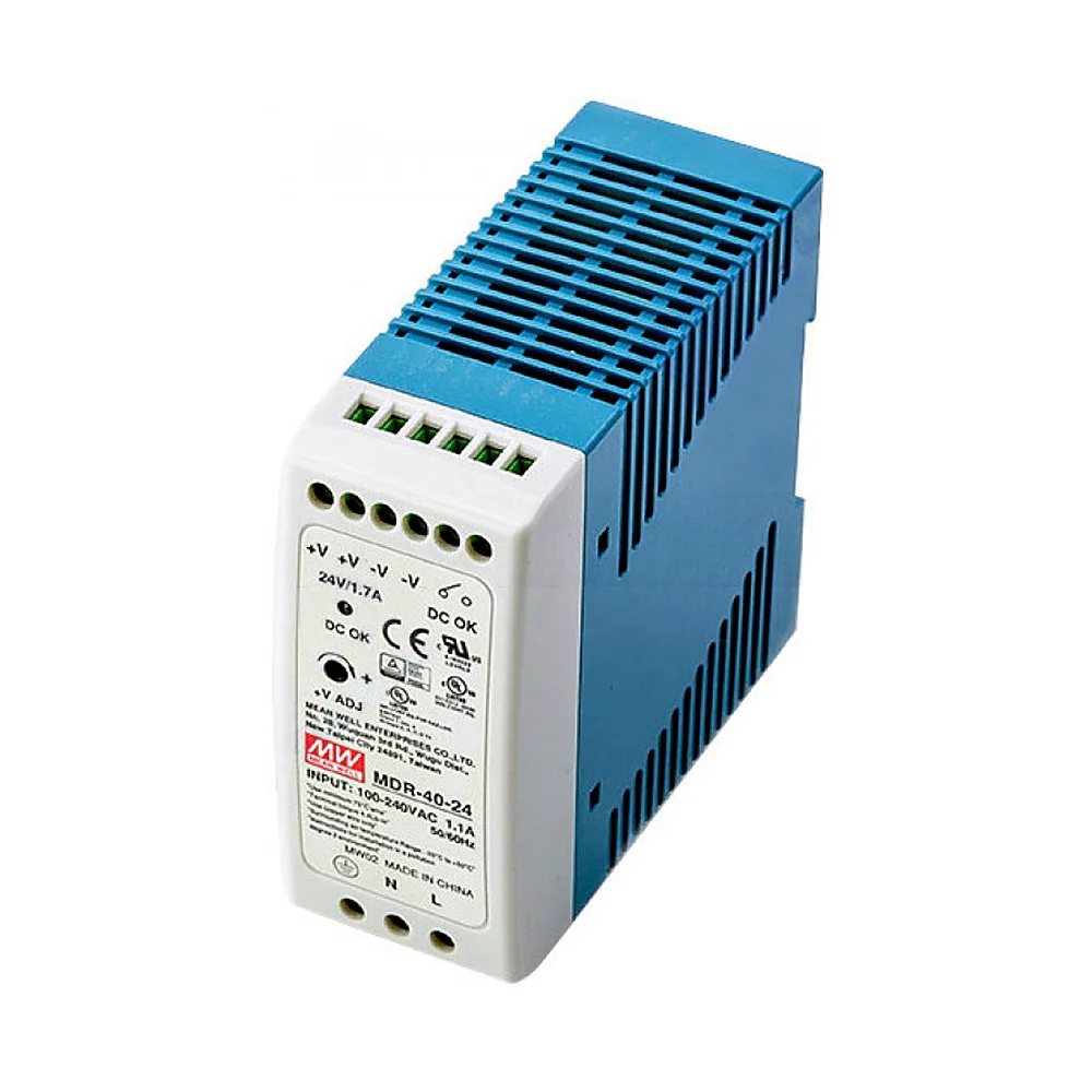 Блок живлення Mean Well MDR-40-24 24V 1.7A 40W MDR-40-24
