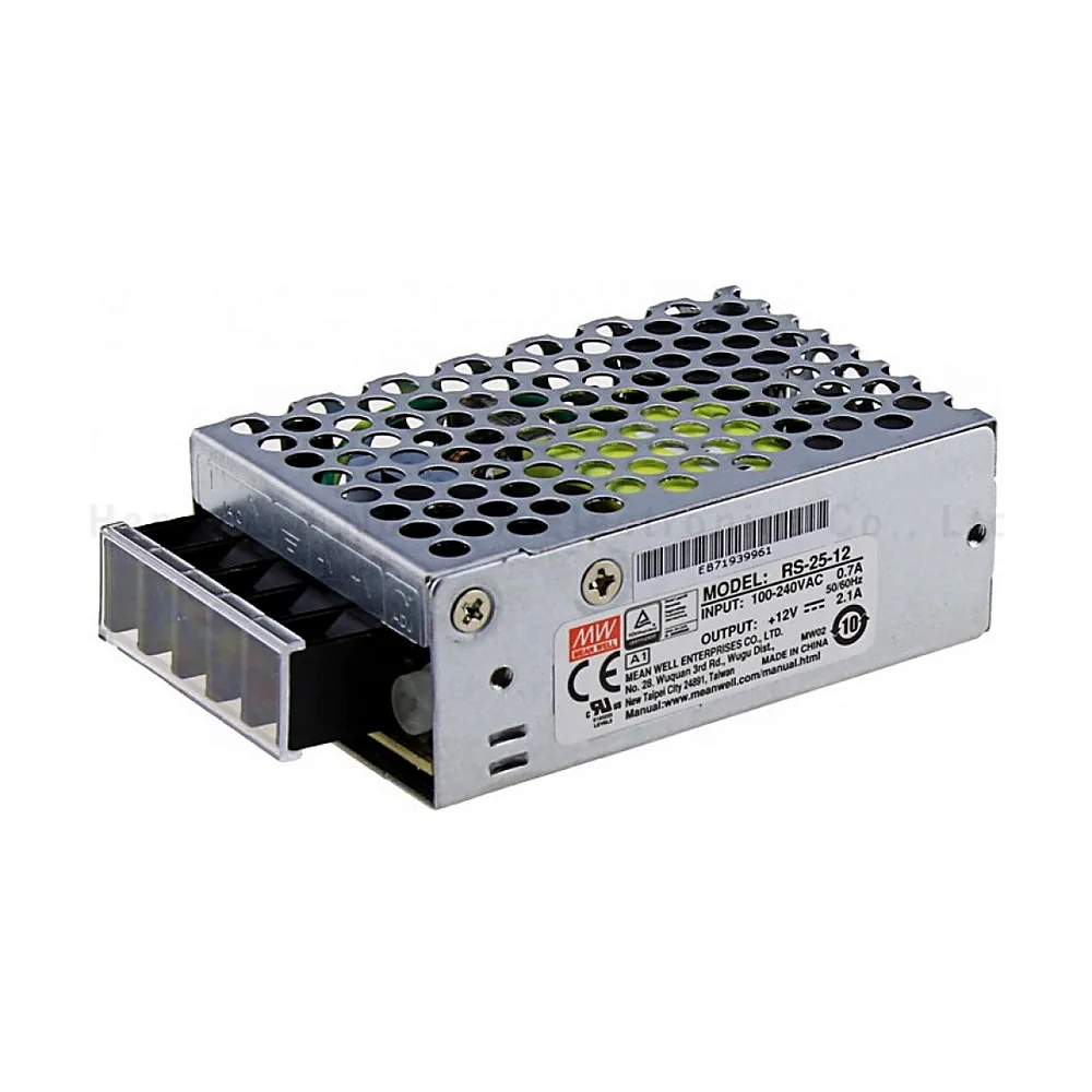 Блок живлення Mean Well RS-25-12 12V 25W 2,1A RS-25-12