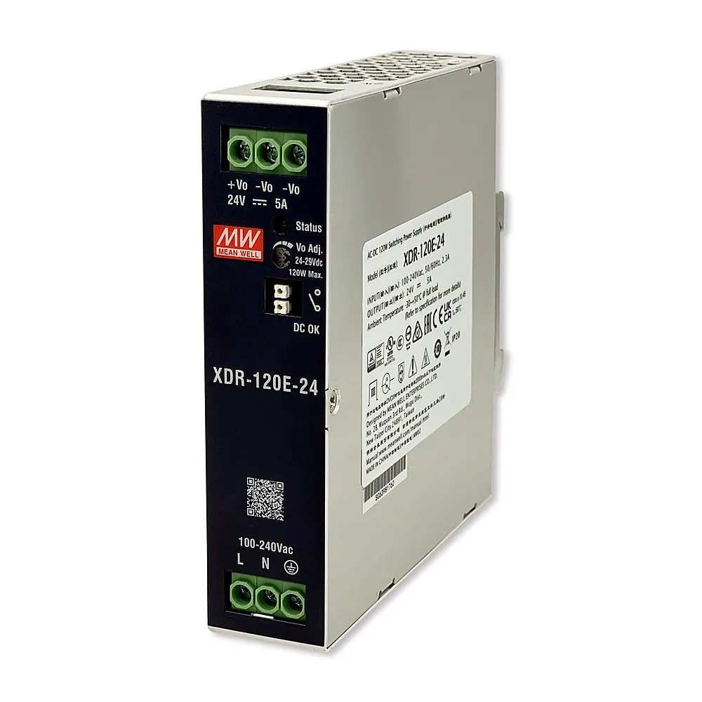 Блок живлення Mean Well XDR-120E-24 24V 120W 5A XDR-120E-24
