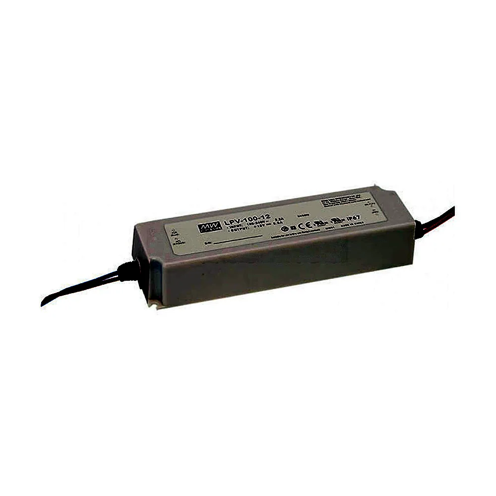 Блок живлення Mean Well LPV-100-12 102W 12V 8.5A IP67 LPV-100-12