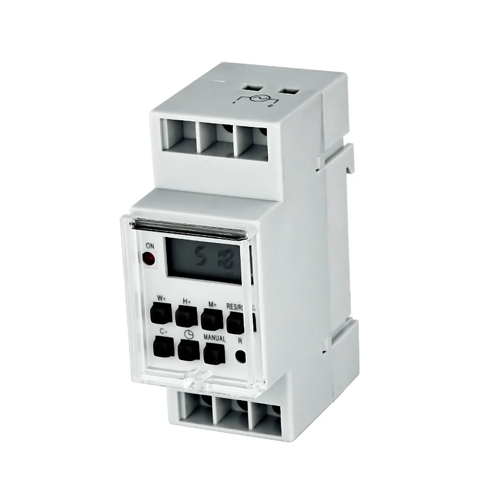 Таймер електронний на дін рейку 3500W 220-240V 16A/1/10/100, TIMER-4, Horoz