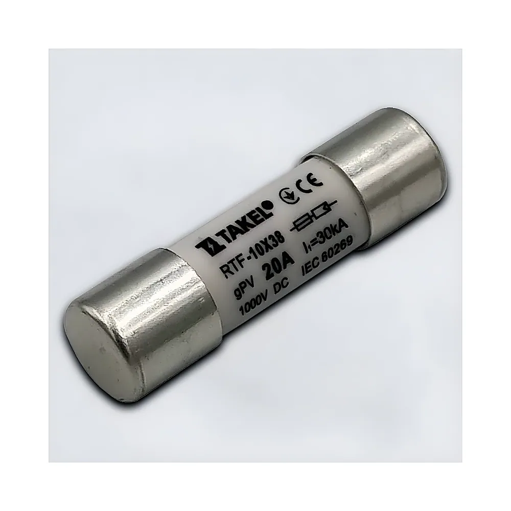 Плавка вставка запобіжника RTF 10х38 20 А 1000 В DC TAK.EL 514757