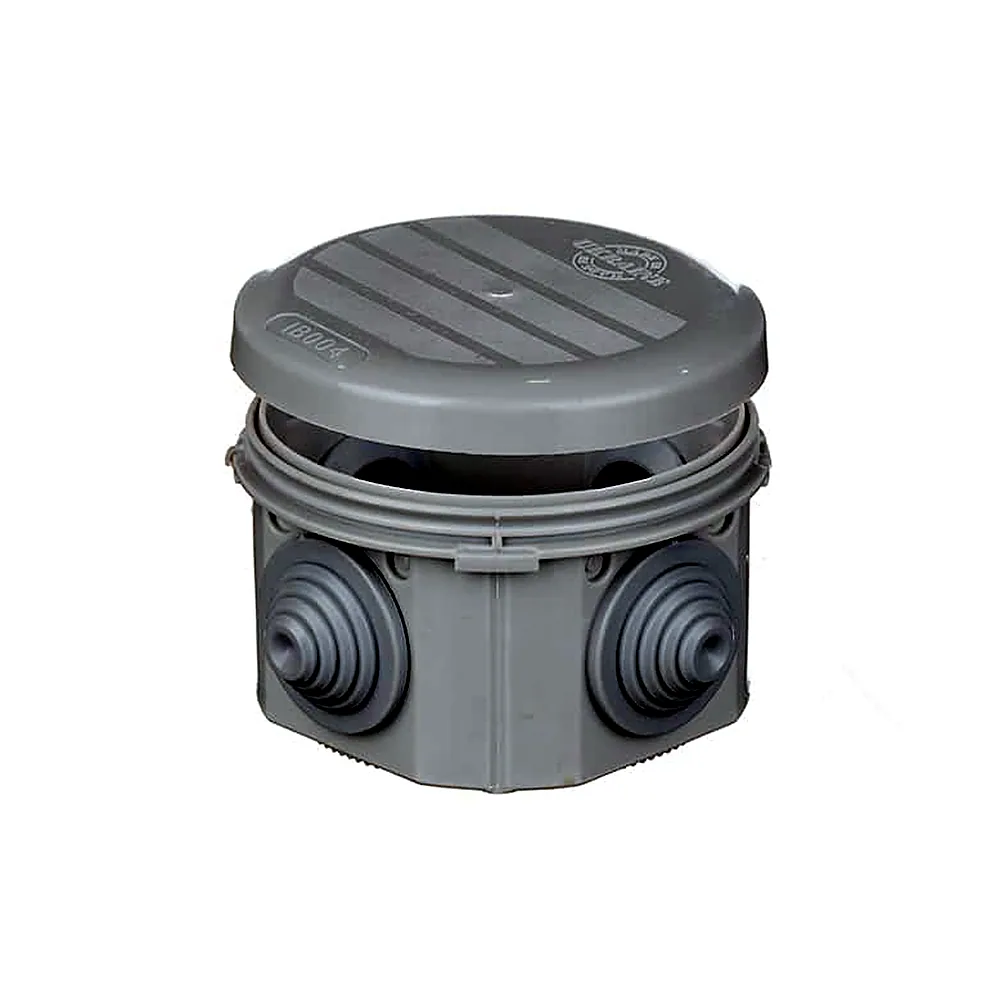 Коробка розподільча PLANK UNIKA IB004 80x40 мм IP55 самозатухаюча зовнішня PLK6404650