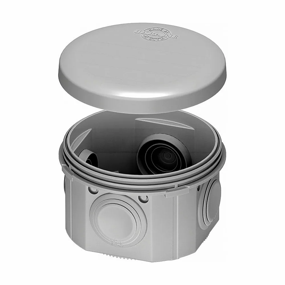 Коробка розподільча PLANK UNIKA IB004 80x40 мм IP55 самозатухаюча зовнішня PLK6404650