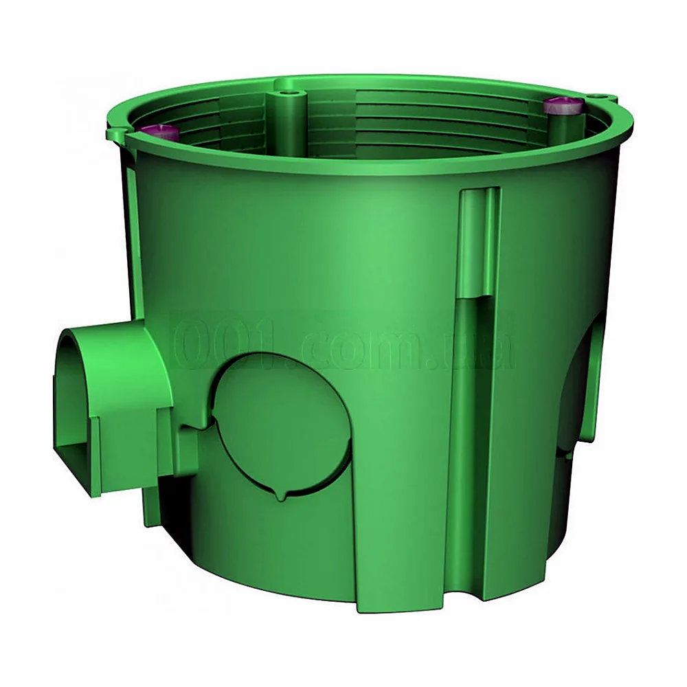 Коробка установча PLANK MB003 65x60 мм IP30 біла PLK5103500