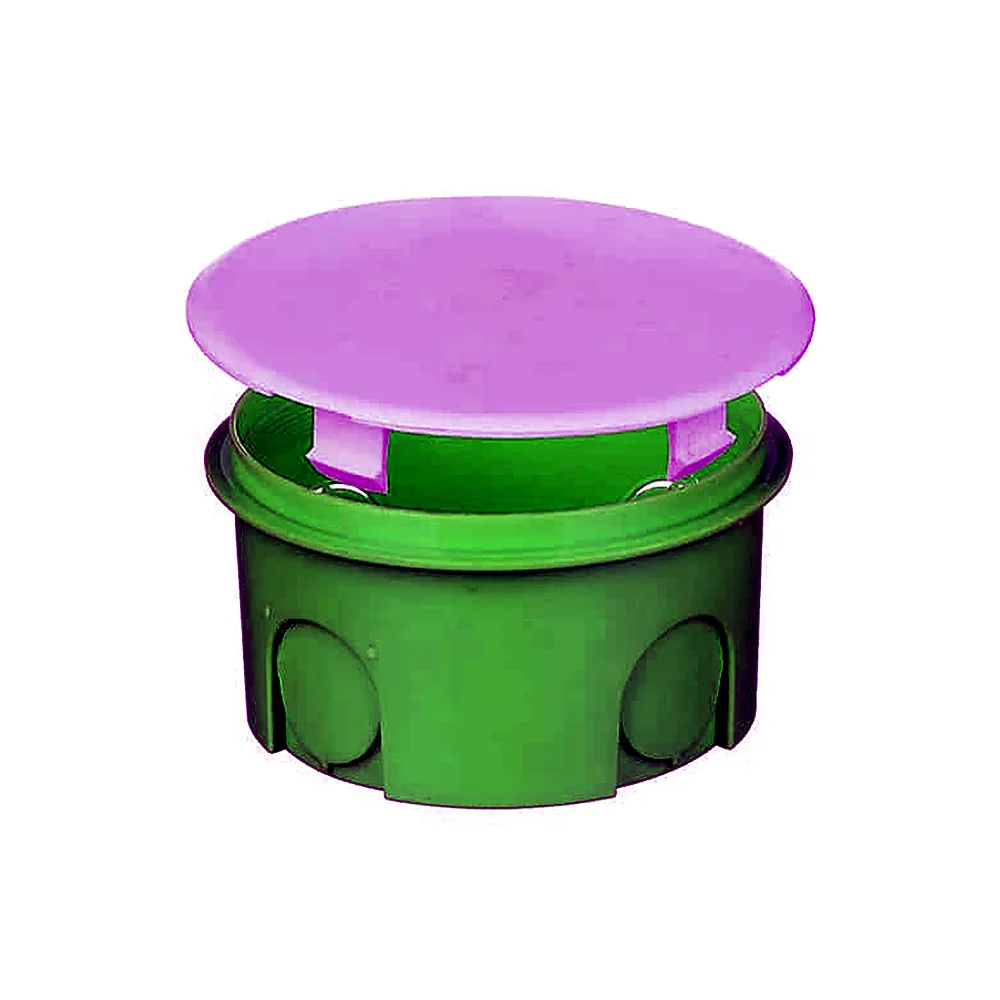 Коробка розподільча PLANK MB101 70x40 мм IP30 біла PLK6101500
