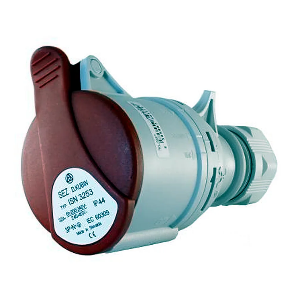 Розетка переносна SEZ ISN3253 32A 400V IP44 ISN3253