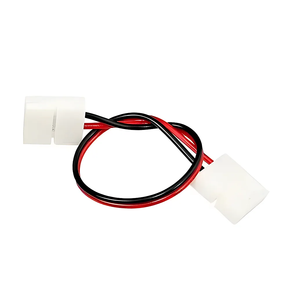 Конектор BIOM SC-05-SWS-8-2 для LED-стрічок 8 мм 2 зажими SC-05-SWS-8-2