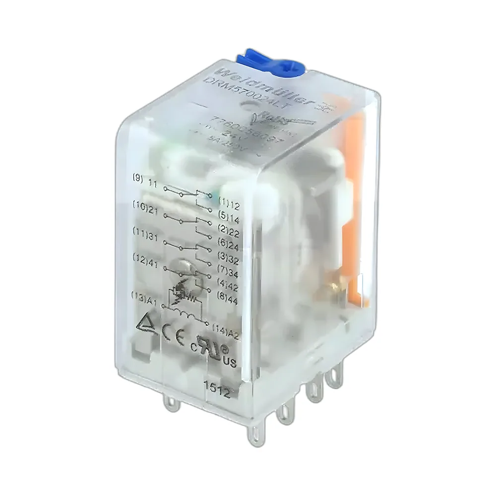 Проміжне реле Weidmuller DRM570024LT 4CO 24 В DC Weidmueller 7760056097