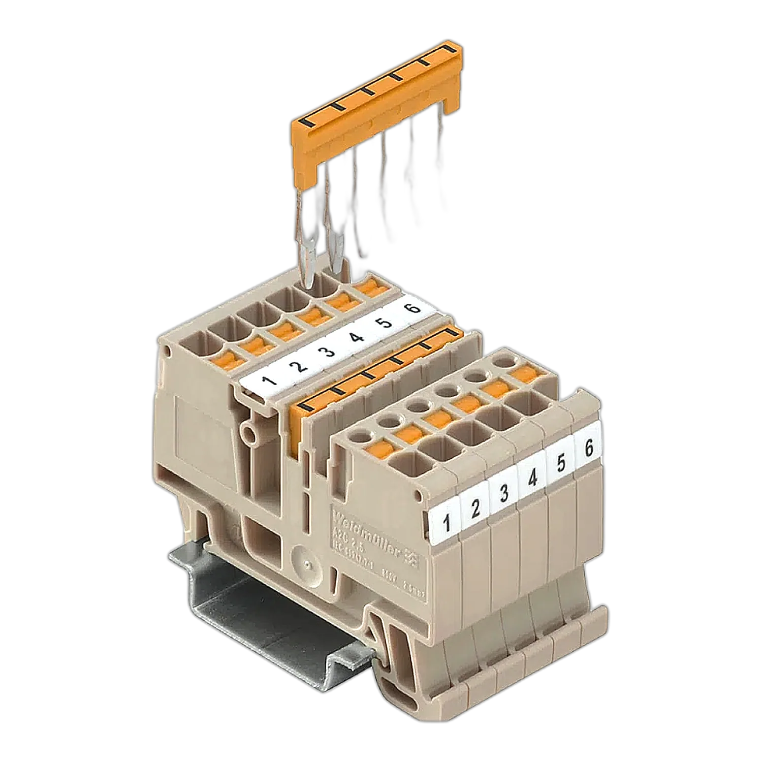 Перемичка Weidmueller ZQV 2.5/10 GE 1608940000
