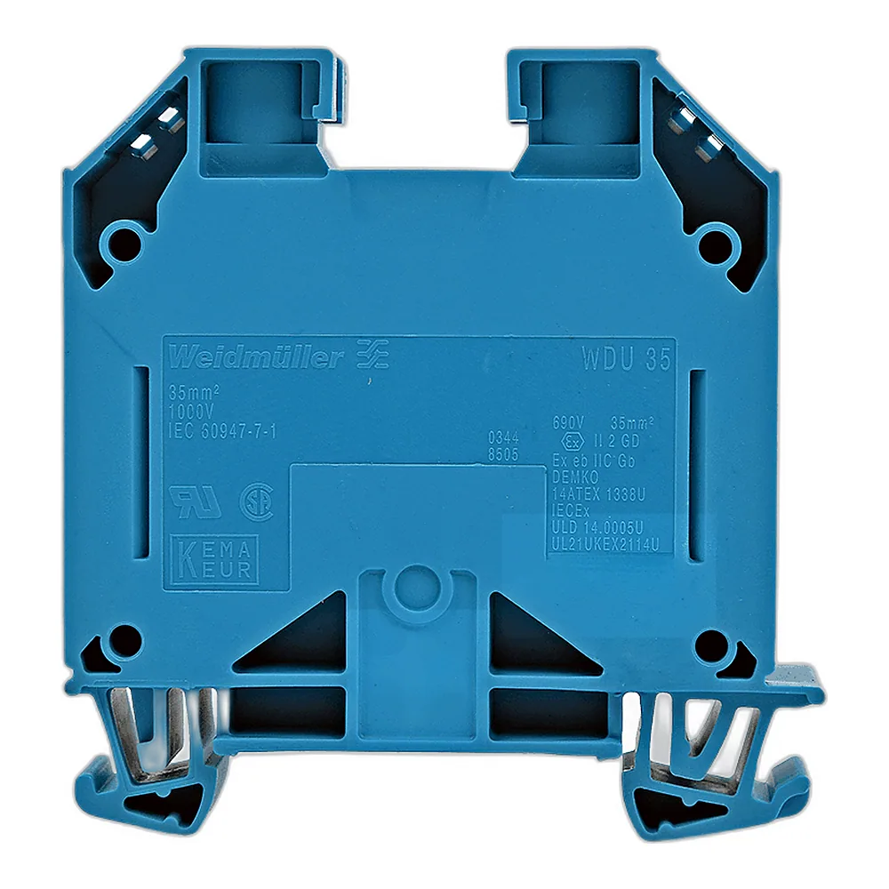 Клемне з'єднання Weidmueller WDU 35 BL 1020580000