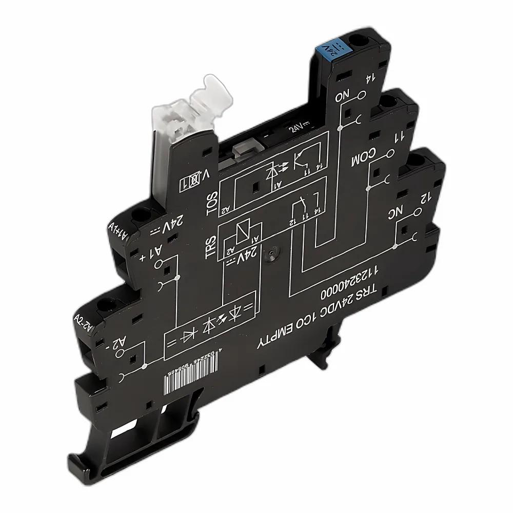 Підстава реле Weidmueller TRS 5VDC 1CO EMPTY 1123220000
