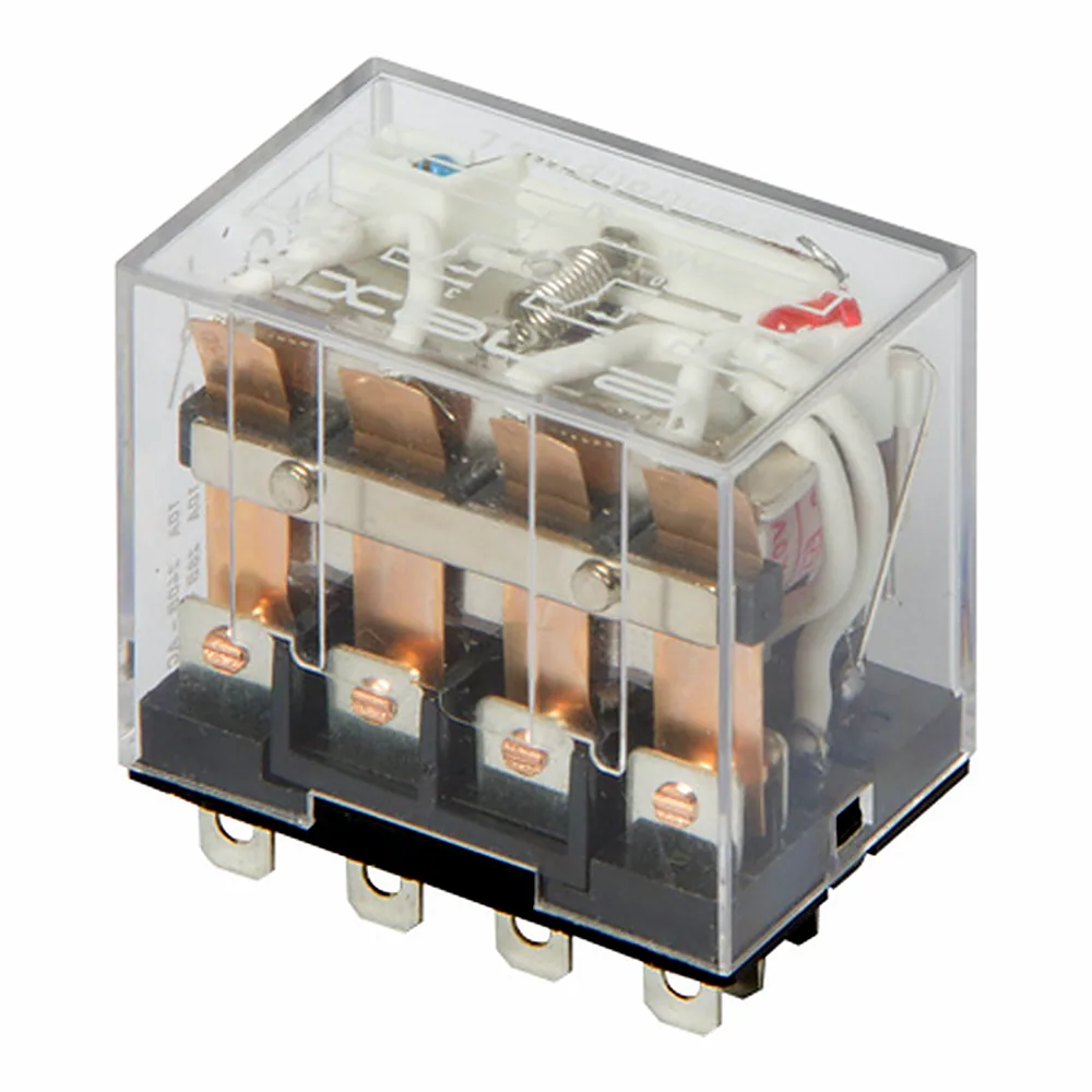 Реле проміжне E.NEXT e.control.p1046L з LED індикацією 10А 4 групи контактів 230В AC i.ly4n.230ac