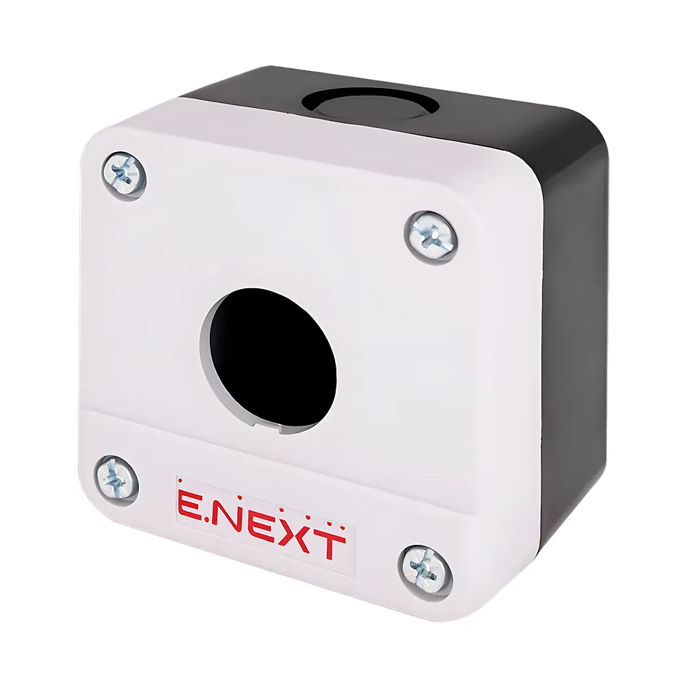 Корпус поста керування e.mb.box01 1 кнопка E.NEXT p0810146