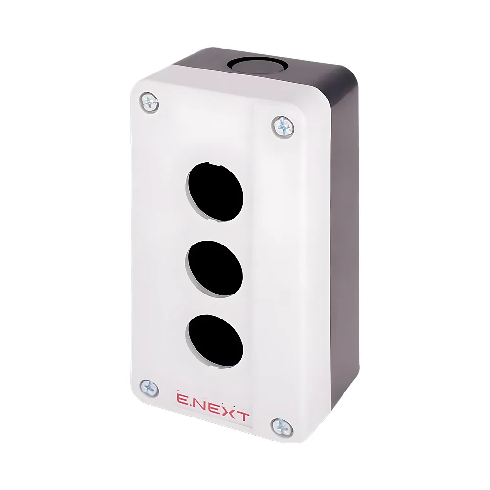 Корпус поста керування e.mb.box03 3 кнопки E.NEXT p0810148