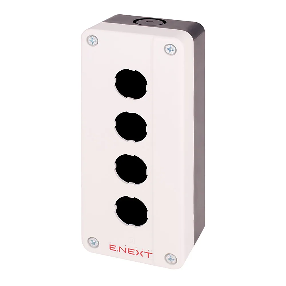 Корпус кнопкового поста E.NEXT e.mb.box04 4 кнопки p0810149