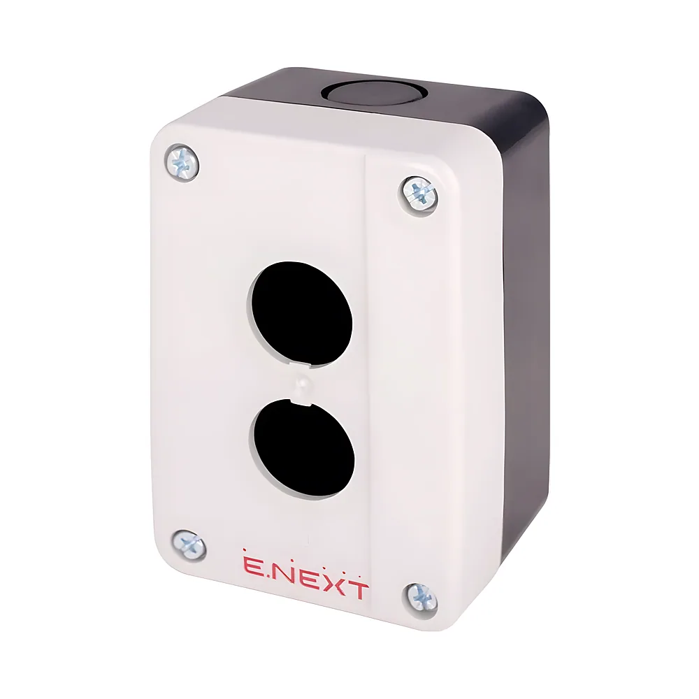Корпус поста керування e.mb.box02 2 кнопки E.NEXT p0810147