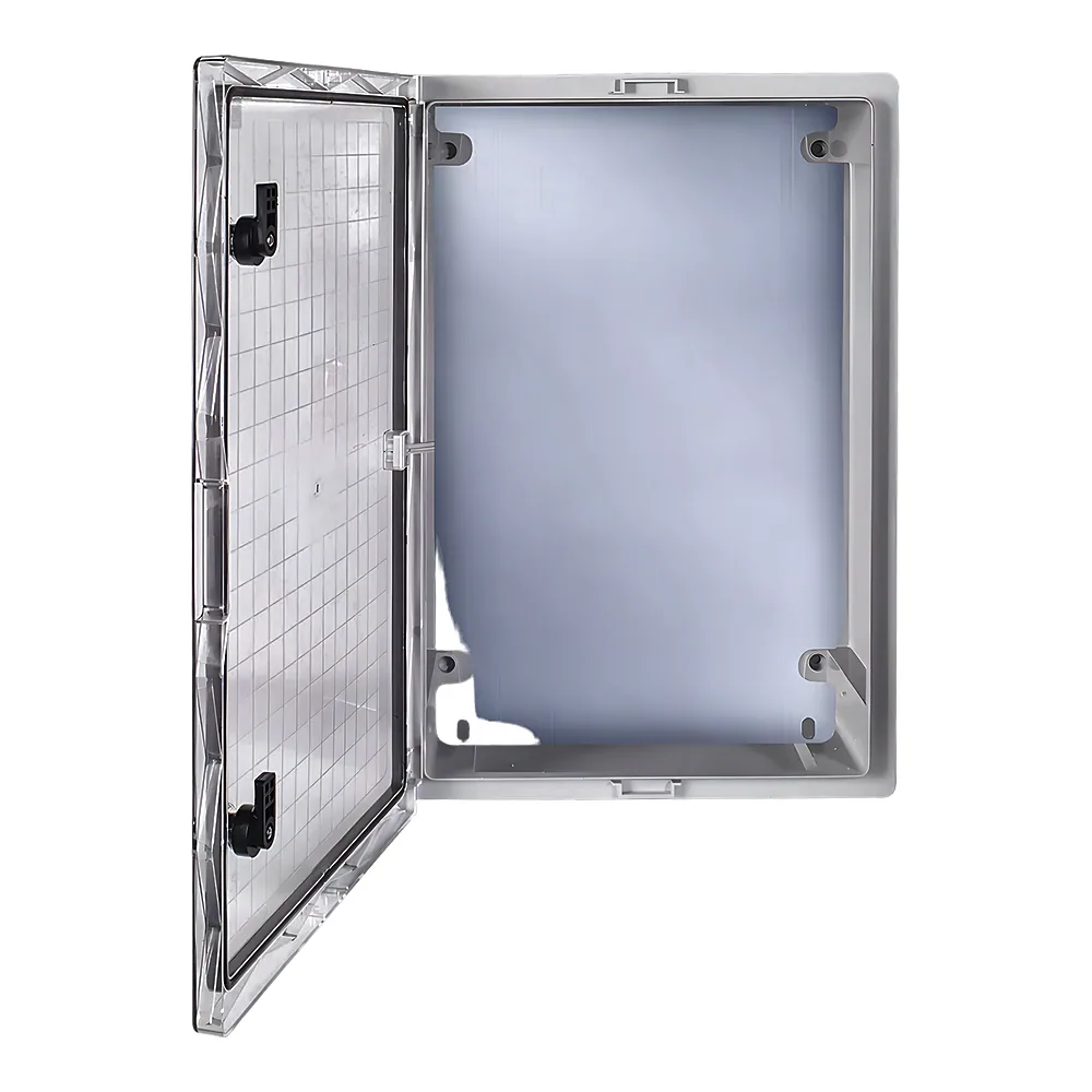Шафа e.plbox.400.600.200.tr IP65 400х600х200 мм прозорі двері E.NEXT CP5015