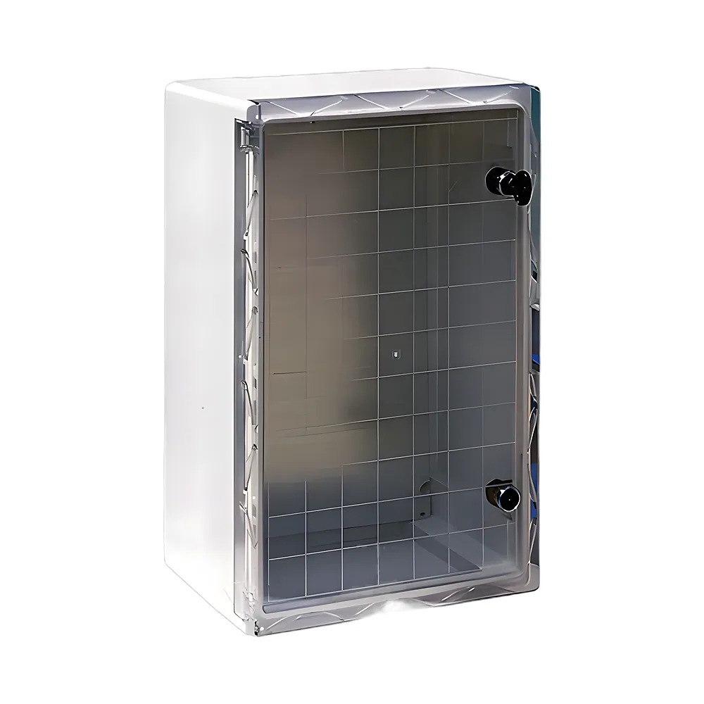 Шафа e.plbox.500.600.220.tr IP65 500х600х220 мм прозорі двері E.NEXT CP5018