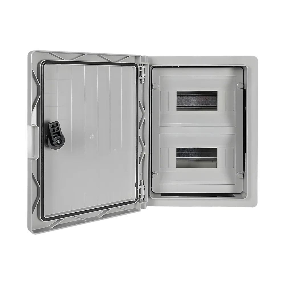 Модульний щит удароміцний e.plbox.210.280.130.18m.blank 250х330х130 мм IP65 18 модулів E.NEXT CP5102