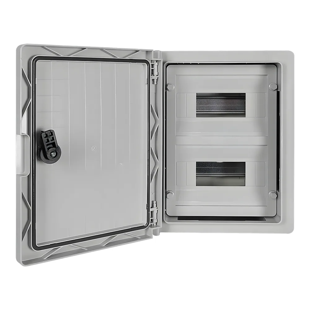 Модульний щит удароміцний e.plbox.210.280.130.18m.blank 250х330х130 мм IP65 18 модулів E.NEXT CP5102