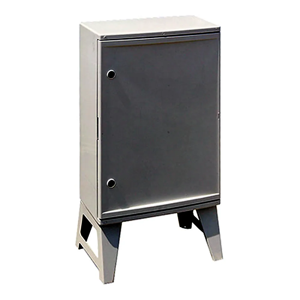 Шафа удароміцна з АБС-пластика e.plbox.nap.500.700.245.3f.16m.8m.,blank, 500х700х245мм, IP65, з  панеллю під 3 - фазний лічильник та 16 модулів та 8 розеток
