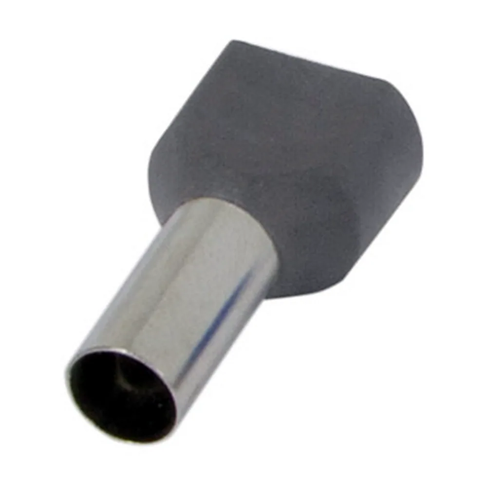 Ізольований наконечник E.NEXT e.terminal.stand.te.2.2.5.grey TE2513 grey 2x2,5 кв.мм сірий s4037008