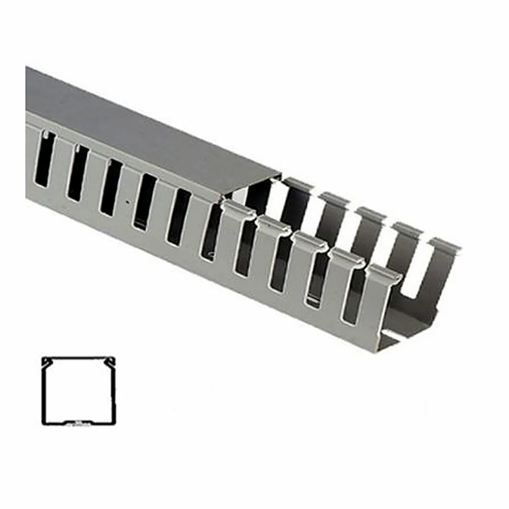[00134]  Перфорований короб, T1 40х40 G, 40х40х2000мм, сірий, ДКС