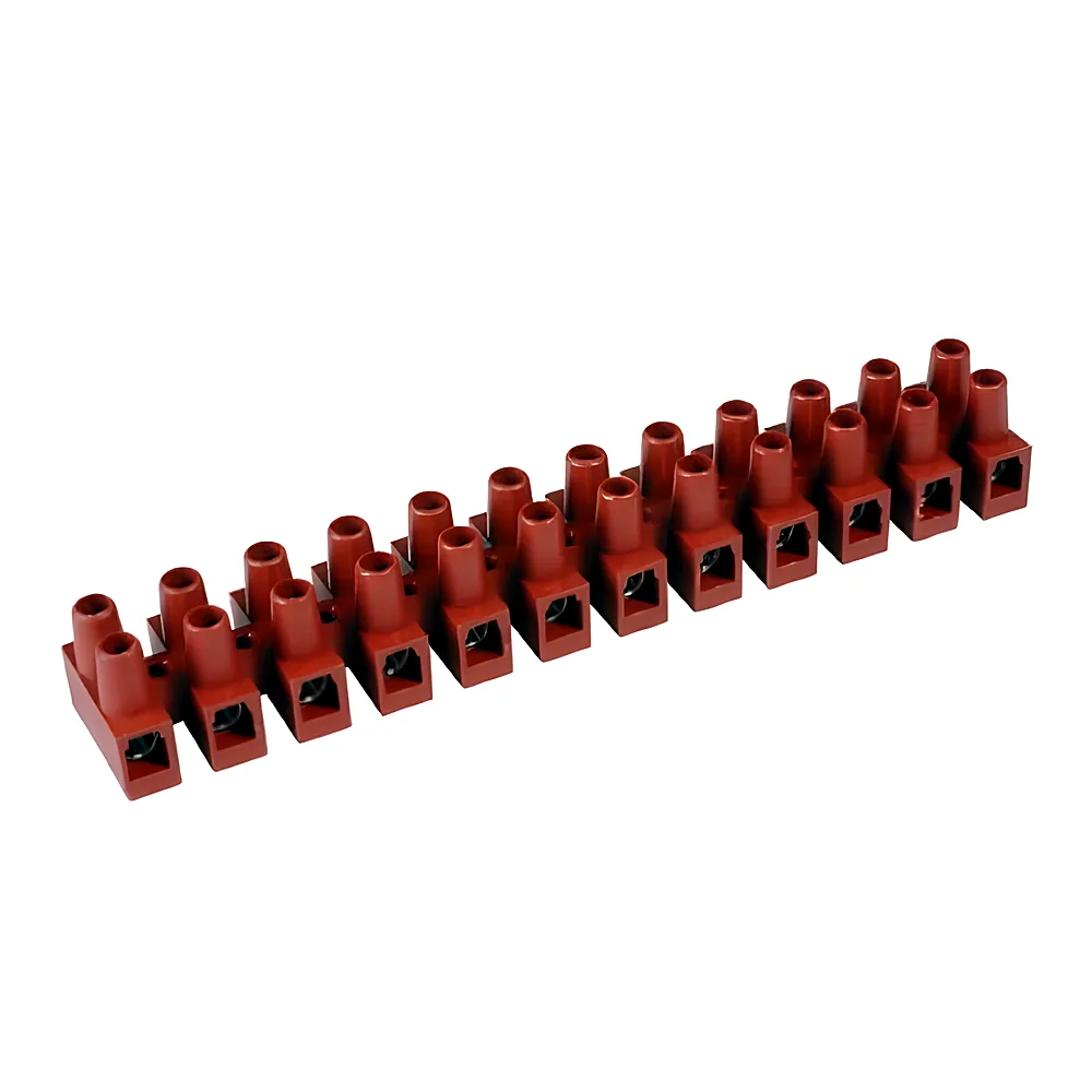Клемна колодка DKC 12P 150°C 450V 24A 2,5 мм2 43312FVP