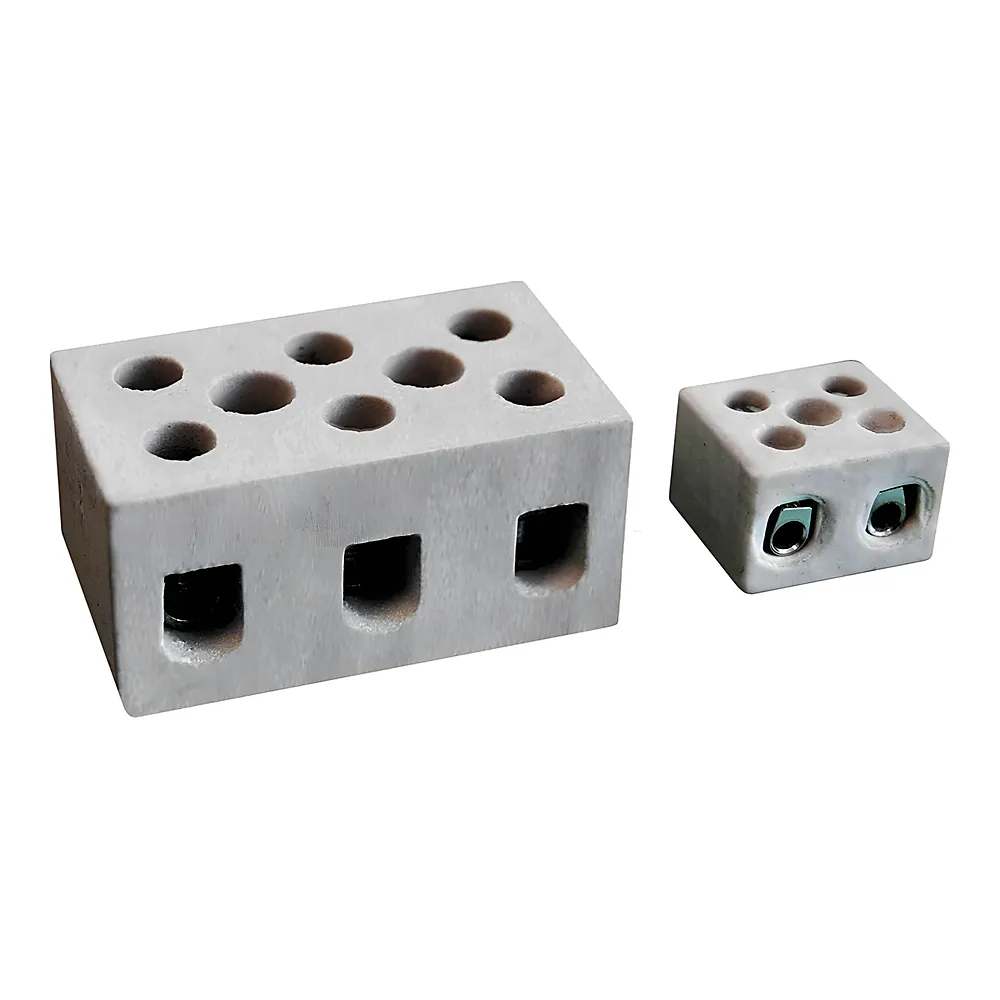 Клемна колодка керамічна 2-полюсна 10 мм² (5 шт) DKC 65703