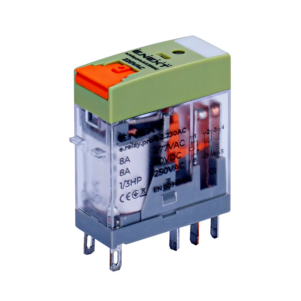 Реле проміжне E.NEXT e.relay.pro.8.2.230AC 8A 2CO 230V AC p091003