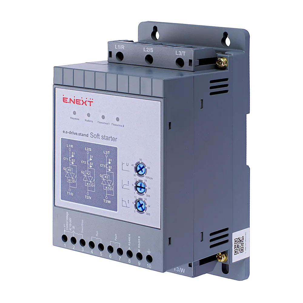 Пристрій плавного пуску E.NEXT e.s-drive.stand.5R5 5,5 кВт 3ф 380V s084009