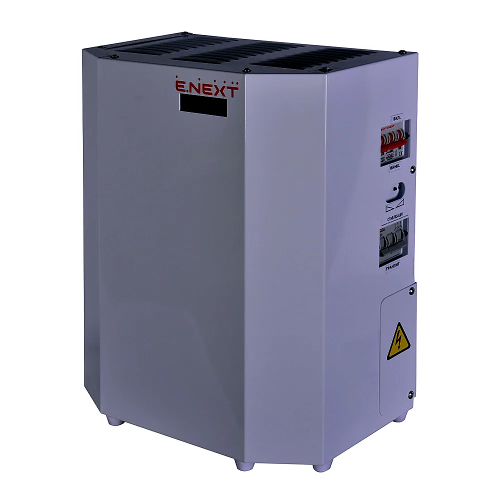 Стабілізатор напруги E.NEXT e.stab.pro.15 тиристорний однофазний 15 kVA p096005