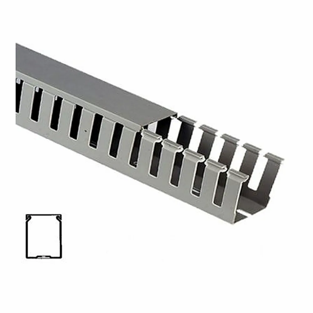Перфорований короб T1-E 25x40 G 25x40x2000 мм сірий DKC 01163