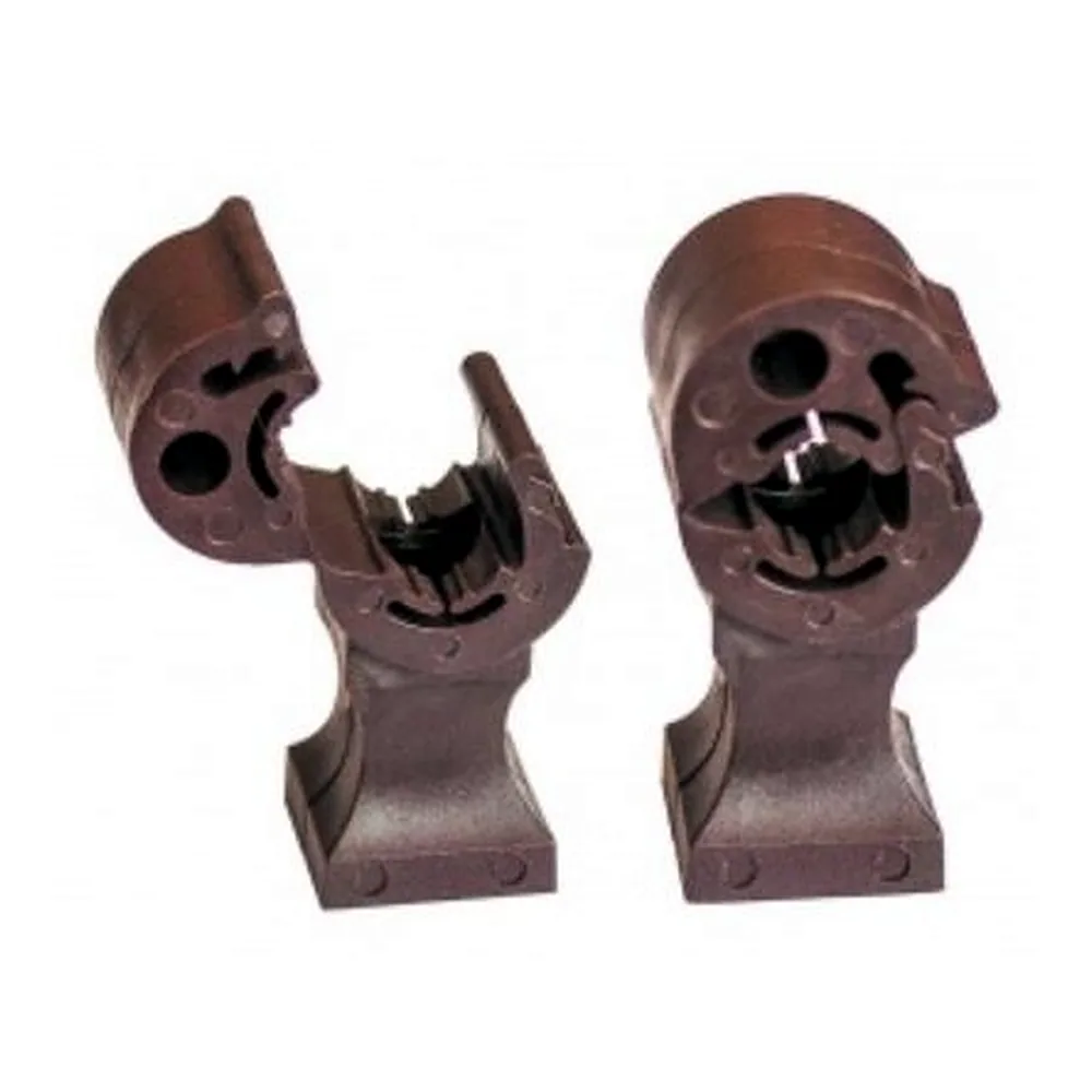 Тримач дроту DKC ND2100.1 d8-10 мм пластиковий коричневий ND2100.1