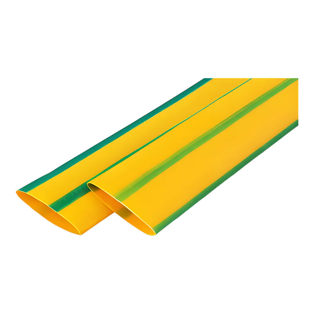 Термоусаджувальна трубка e.termo.stand.20.10.yellow-green 20/10 мм 1 м жовто-зелена E.NEXT s024207