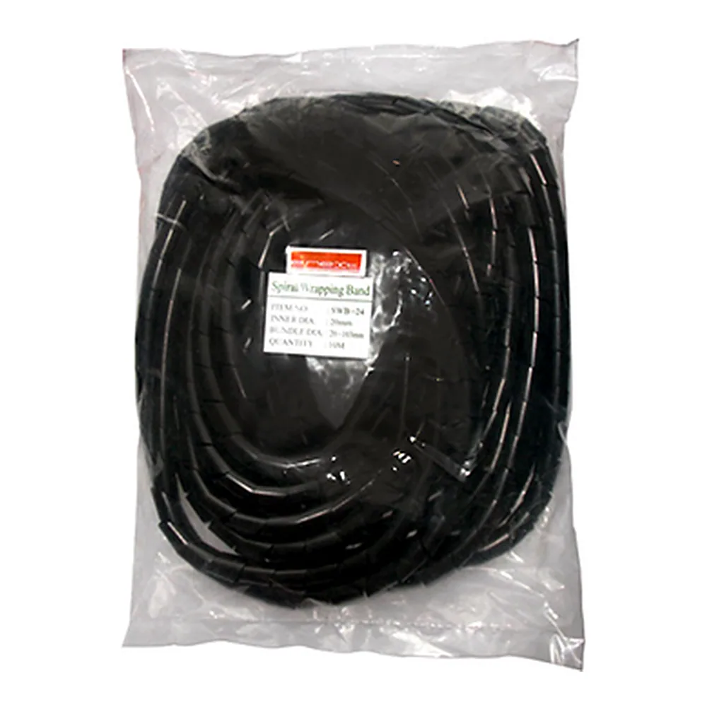 Спіраль монтажна E.NEXT e.spiral.stand.12.black 9-65 мм 10м s2038014