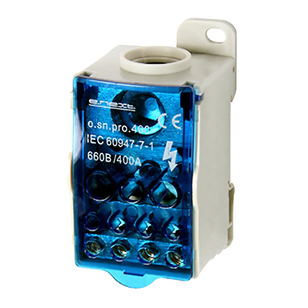 Блок розподільчий E.NEXT e.sn.pro.400 400A DIN-рейка p0680005