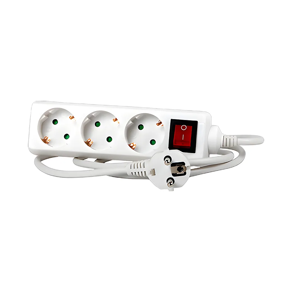 Подовжувач E.NEXT e.es.3.5.z.s.b 3 гнізда 5 м з з/к з вимикачем baby protect s042008