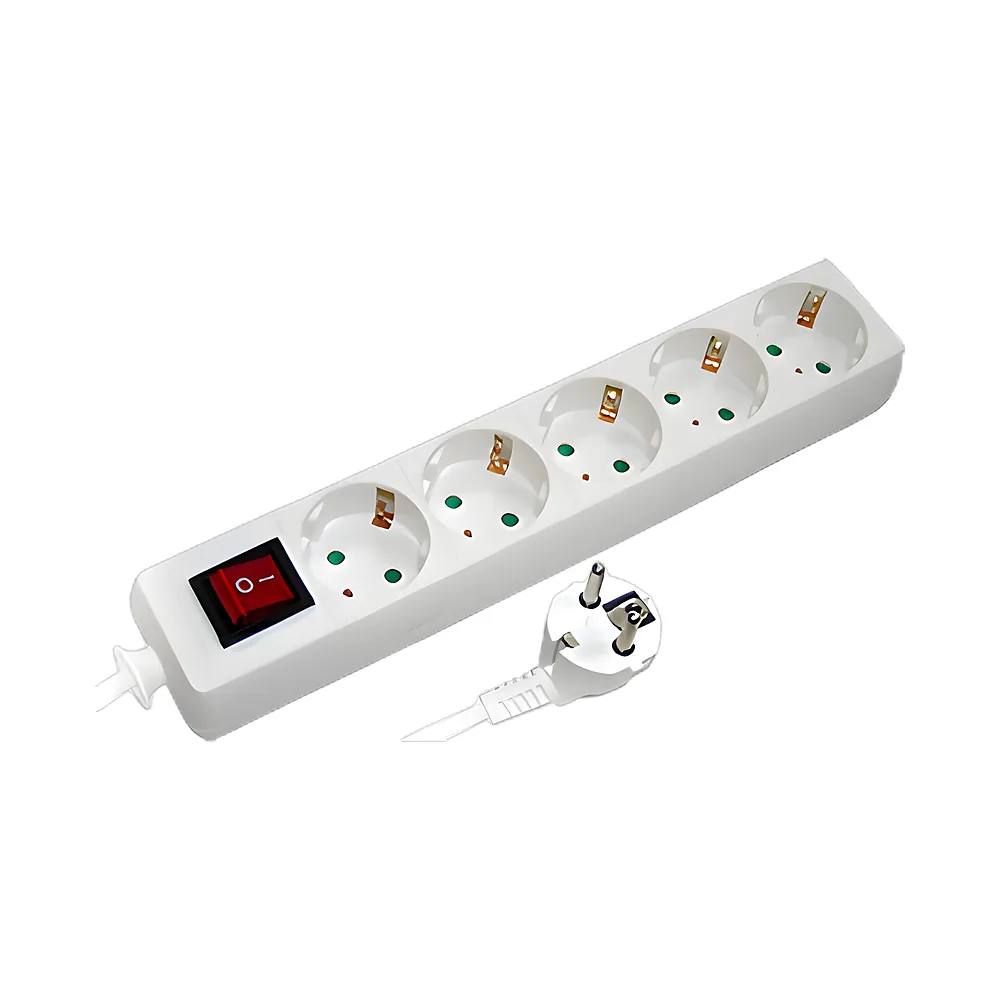 Подовжувач E.NEXT e.es.5.5.z.s.b 5 гнізд 5 м з з/к з вимикачем baby protect s042020