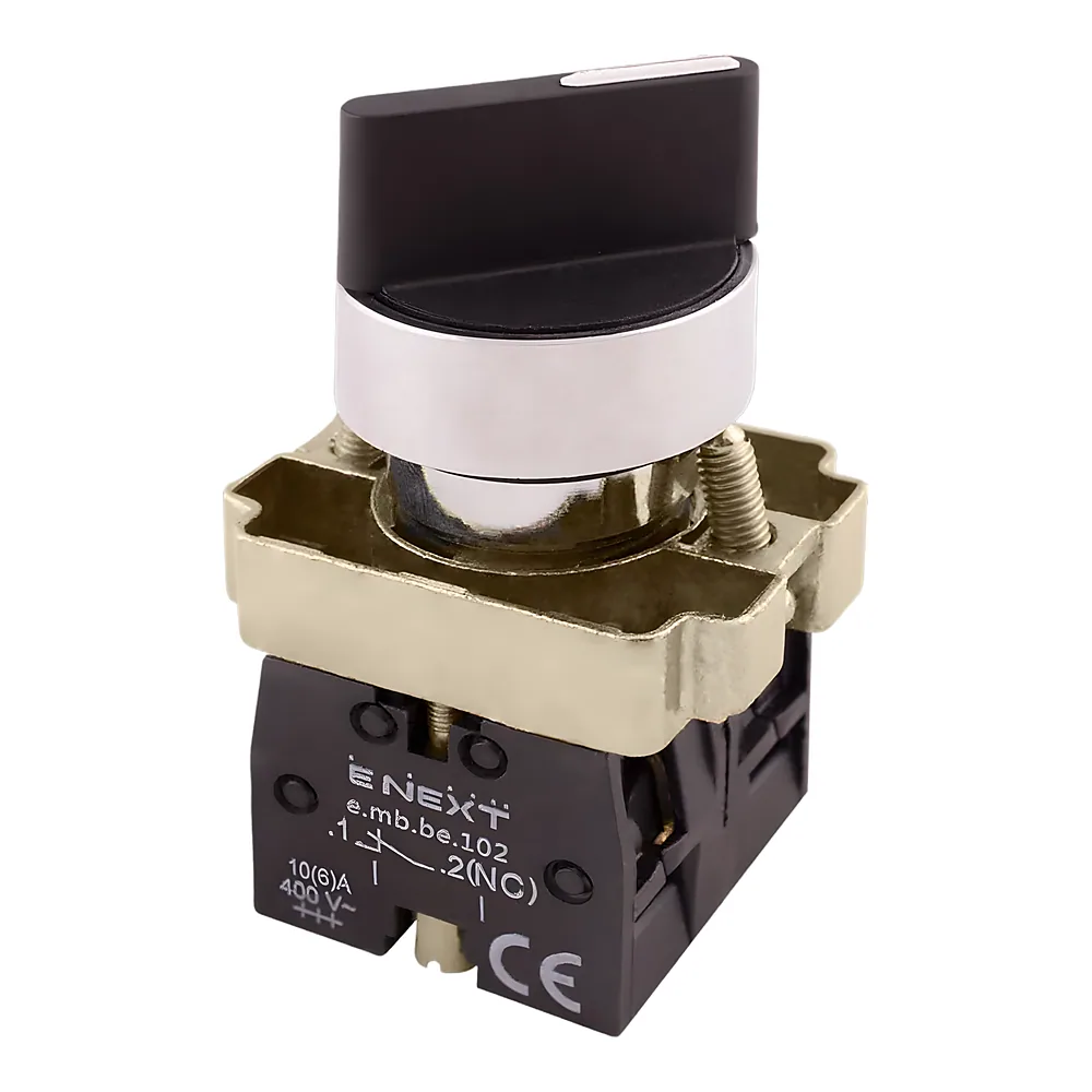 Перемикач керування e.mb.bd25 2-позиційний 1-0 1NO+1NC E.NEXT p0810133