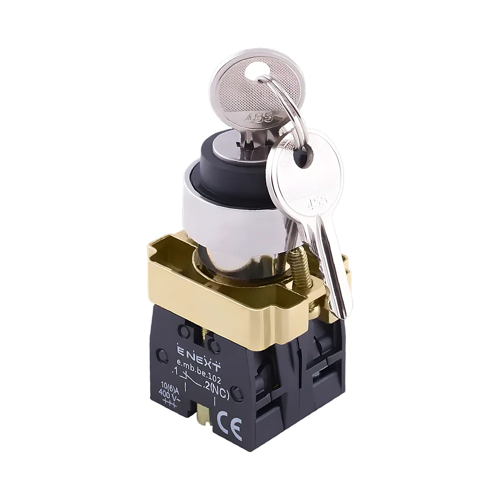 Перемикач керування e.mb.bg25.lr з ключем 2-позиційний 1-0 1NO+1NC E.NEXT p0810137