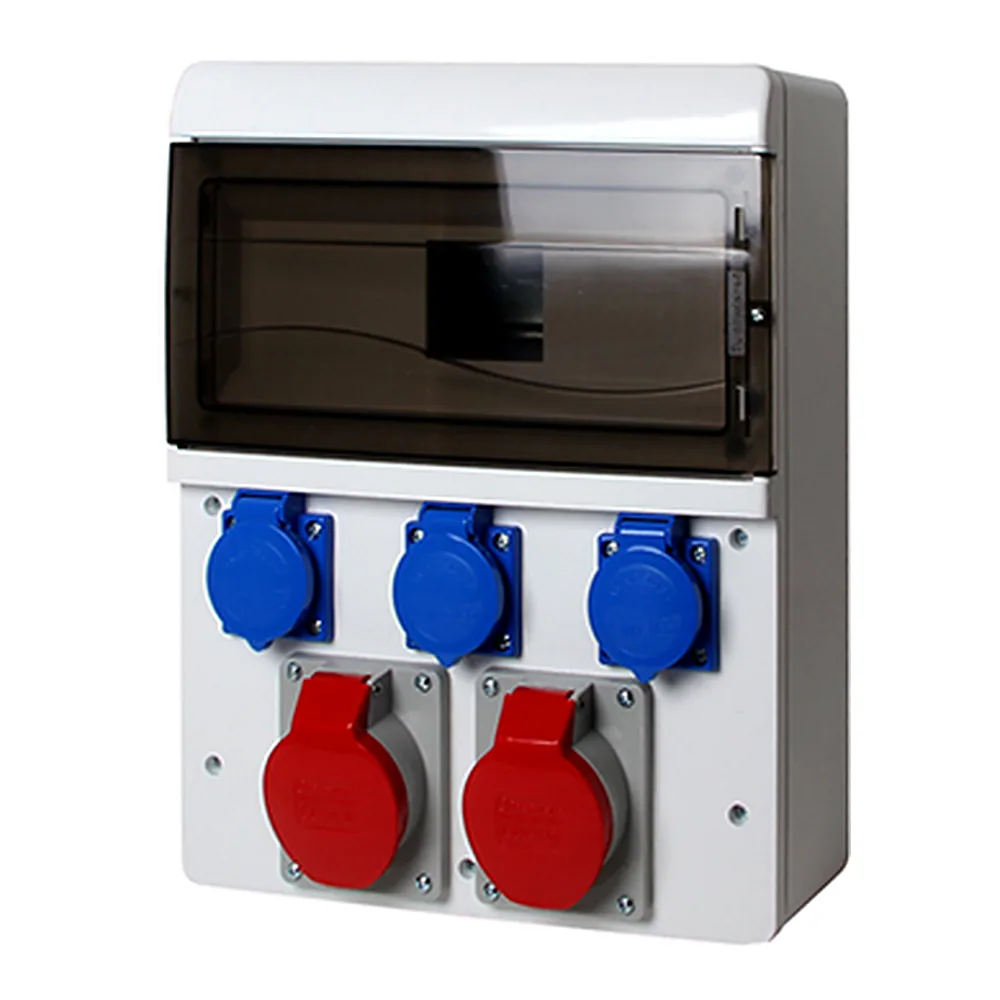 Монтажний набір - 1х16A (230/400V) 2,5кв.мм,1х32А (230/400V) 4 кв.мм, 3х16А 230V 1,5 кв.мм, 13 мод.