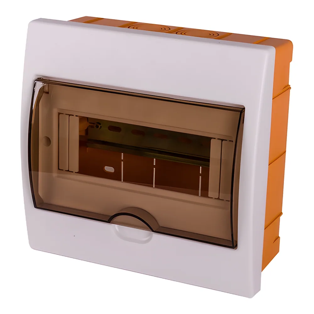 Модульний щит пластиковий 8-модульний вбудований e.plbox.stand.w.08k E.NEXT s029101