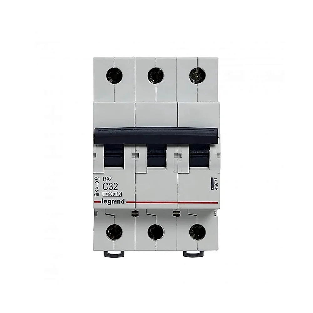 Автоматичний вимикач RX3 4,5кА 32А 3п С, Legrand