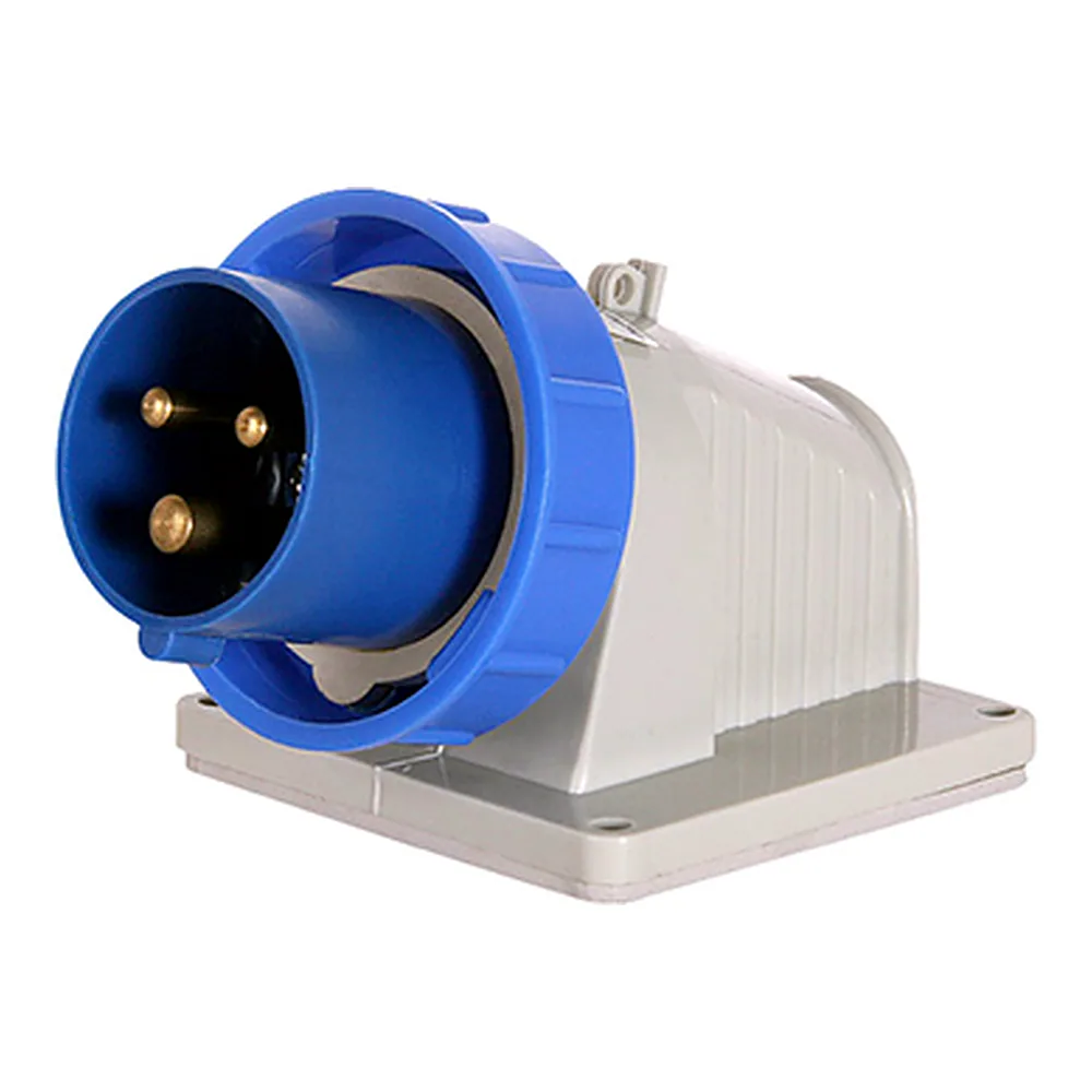 Силова вилка E.NEXT стаціонарна TAREL 2P+PE 250В 16А IP67 3624-230