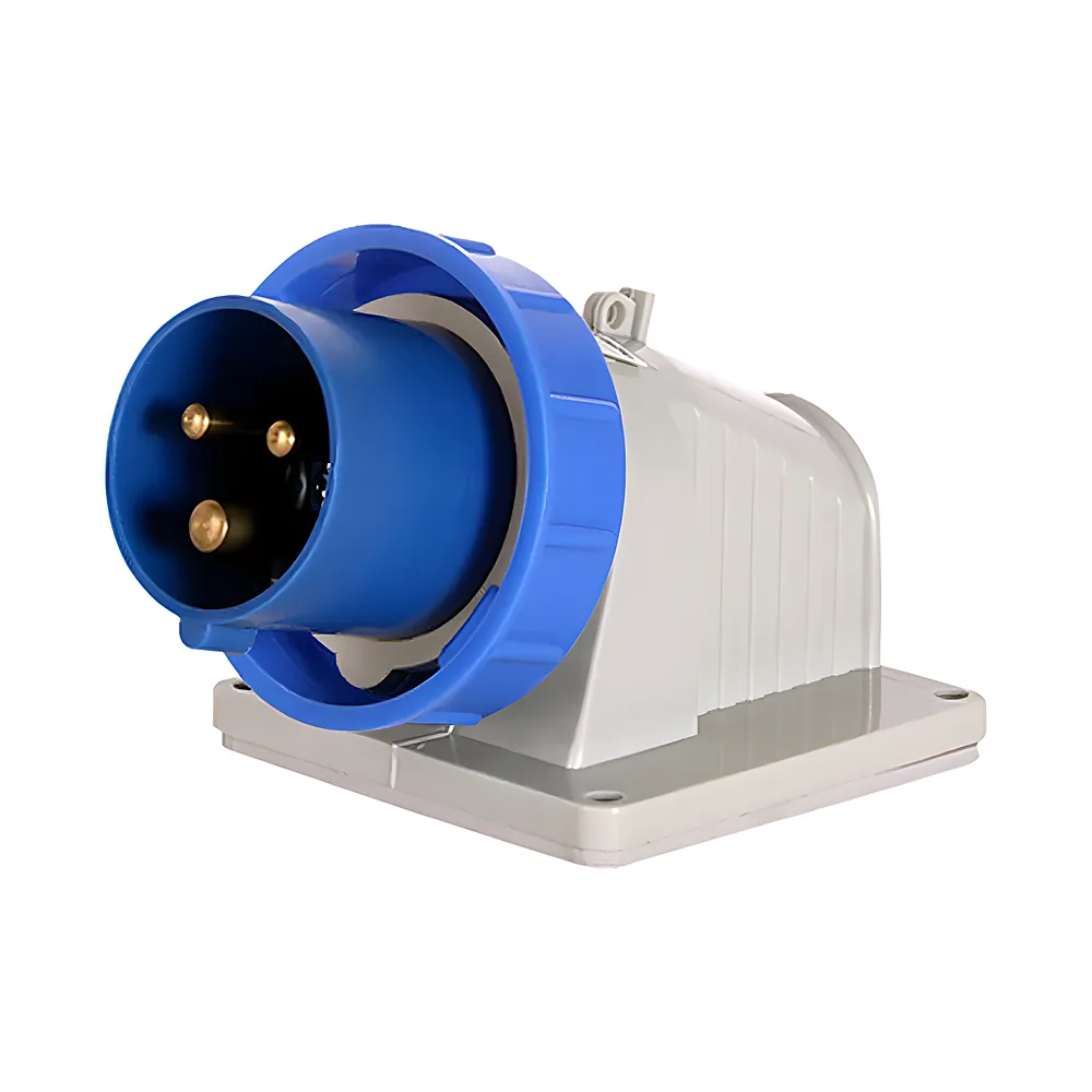 Вилка силова стаціонарна TAREL 2P+PE 250 В 16 А IP67 E.NEXT 3624-230