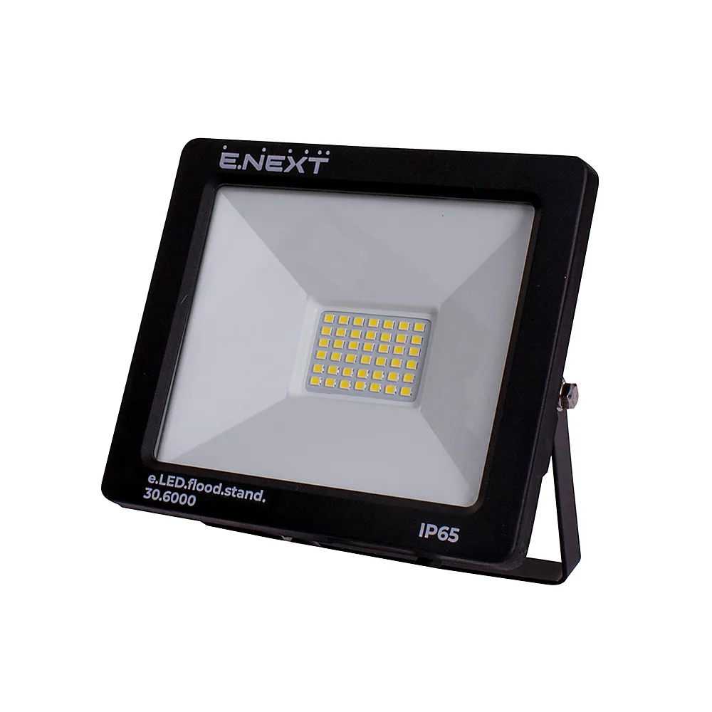 Прожектор світлодіодний e.LED.flood.stand.30.6000, 30Вт, 6000К